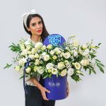 باکس گل آبی کد EL1010