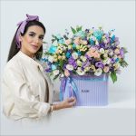 باکس گل بنفش EL1021