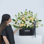 باکس گل تسلیت کد EL1022