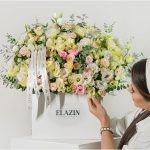 باکس گل سفید کد EL1018