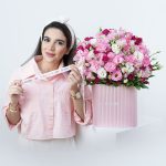 باکس گل صورتی کد EL1011