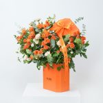 باکس گل نارنجی کد EL1001