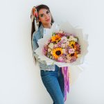 دسته گل ترکیبی کد EL2016