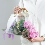 کیف گل طلقی کد EL1005