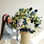 باکس گل استوانه کد EL1055