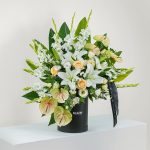 باکس گل با شمع کد EL1024