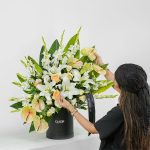 باکس گل برای تسلیت کد EL1024