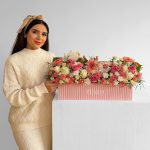 باکس گل روز زن صورتی کد El1076