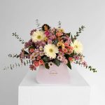 باکس گل روز زن یاسی کد El1075