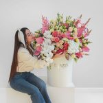 باکس گل سفید کد EL1004