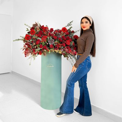 باکس گل قدی بزرگ کد EL1072