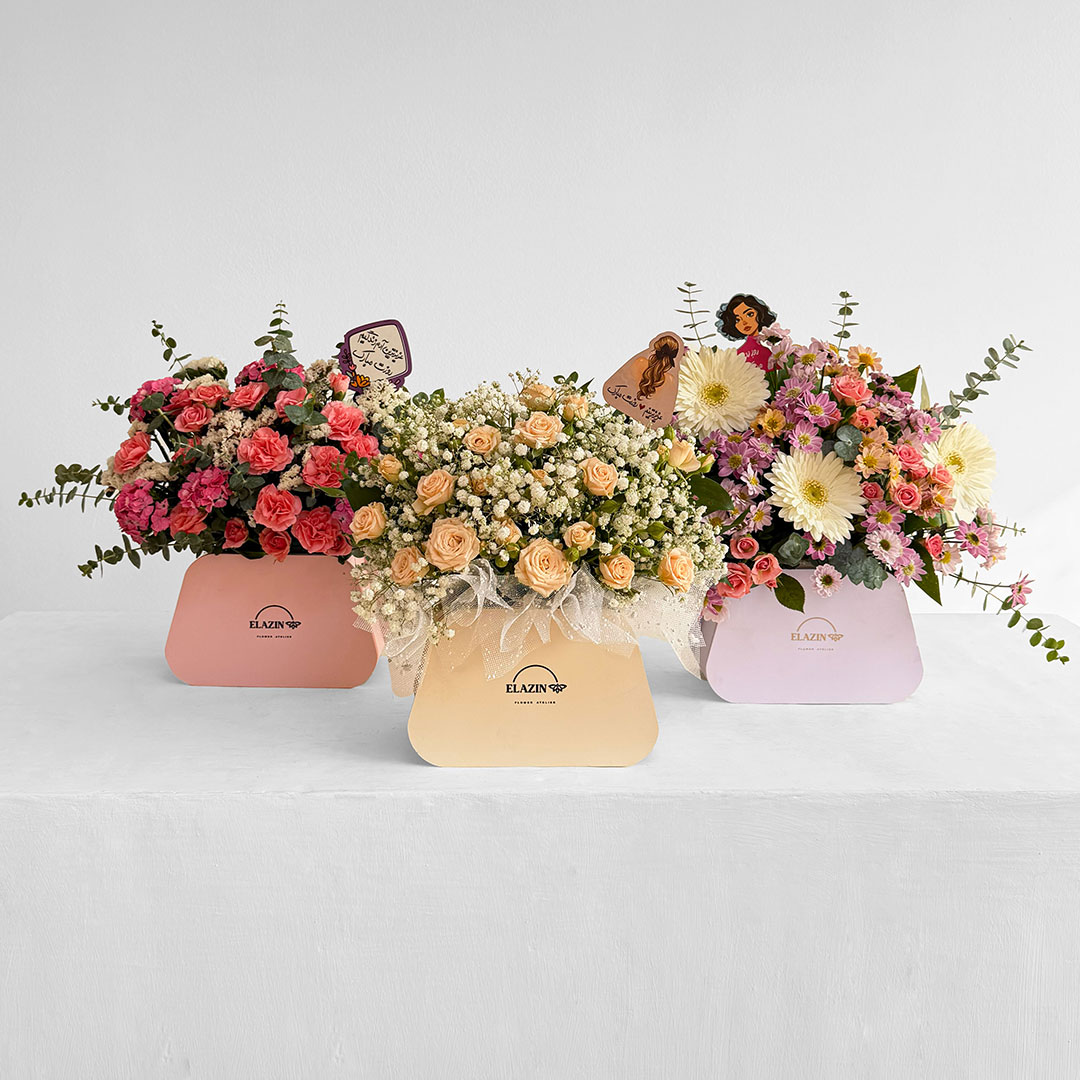 باکس گل مناسب خانم کد El1075