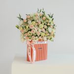 باکس گل نارنجی کد EL1051