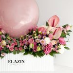 باکس گل گلبهی کد EL1058