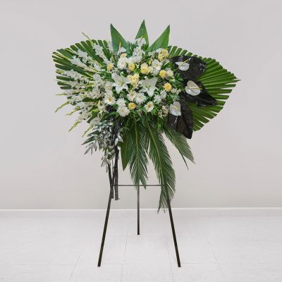 تاج گل تسلیت کد EL5064