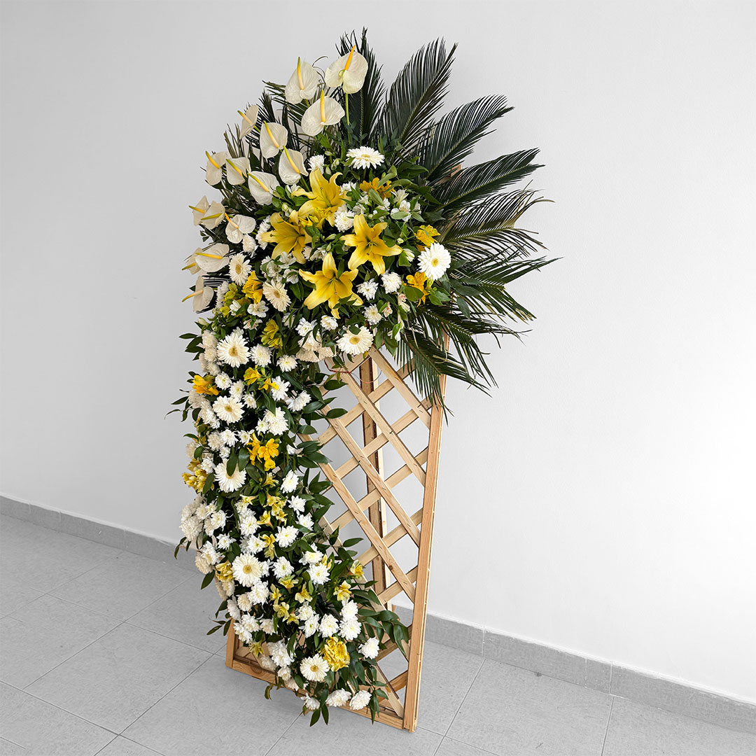 تاج گل مناسب ترحیم کد EL5072