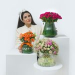 جار گل نارنجی کد EL3004