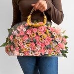 کیف گل طلقی کد EL1070