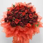 دسته گل قرمز کد EL2019