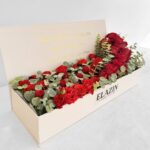 باکس گل رز قرمز کد El1118