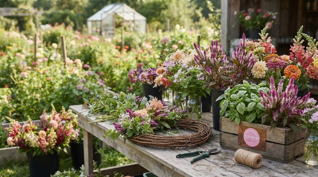 طراحی باغچه گل شاخه بریده و انتخاب گیاهان پایه برای گلآرایی